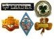 Adult metal badges and thanks badges / plaque